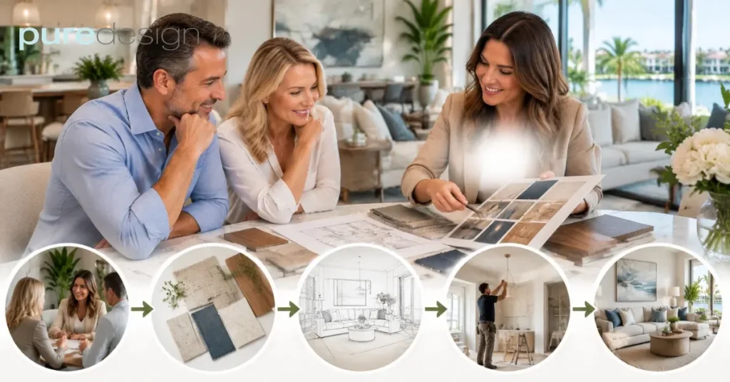 Naples Interior Design Process - 2026 Timeline, Cost & Stages