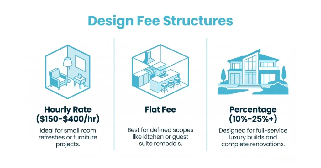How High-End Interior Design Fees Work in Naples, FL