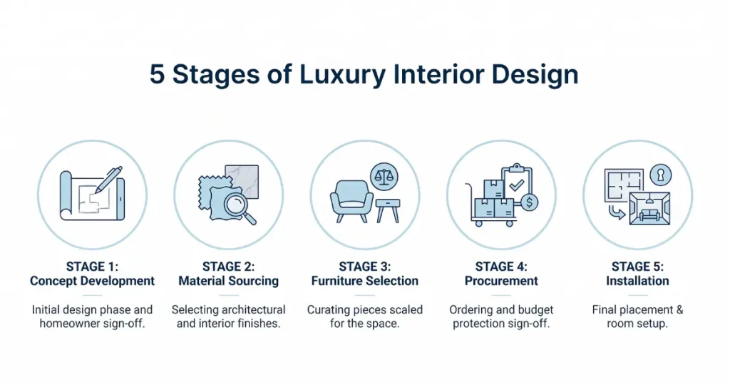 What Do Interior Design Services for Luxury Homes in Naples, FL Include?