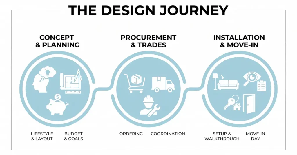What Does the Interior Design Process Look Like in Naples?