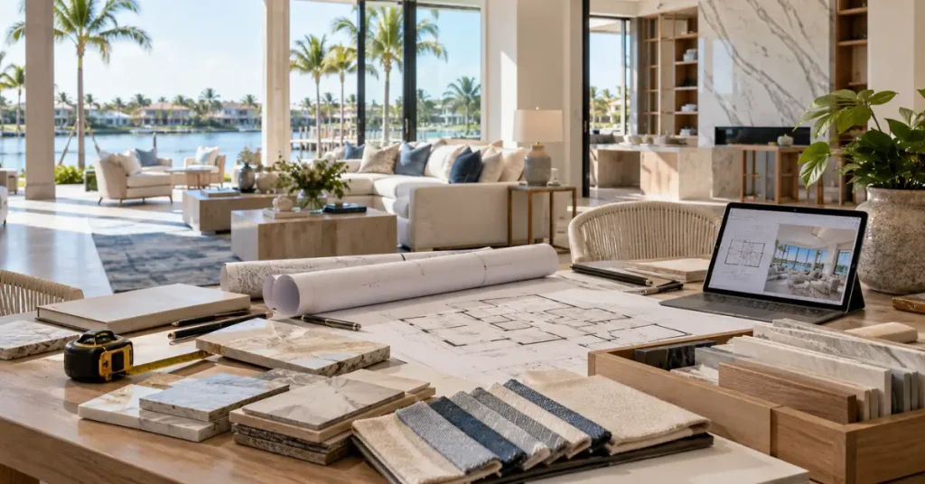 How Do Interior Design Project Management Fees Work? A Naples Homeowner’s Guide