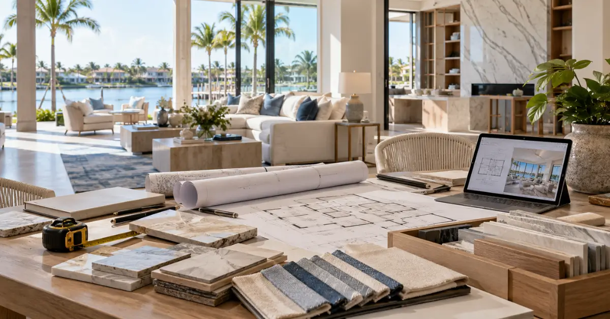 How Do Interior Design Project Management Fees Work? A Naples Homeowner’s Guide